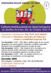 Charla institucional en clave inclusora