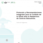 Ciclo Lectivo 2021 – Protocolo, Infografías para descargar