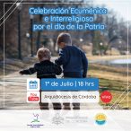 Celebración Ecuménica e Interreligiosa por el día de la Patria