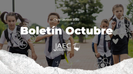 ¡Ya salió! Boletín JAEC OCTUBRE