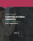 CESD Santo Domingo / Prof. Matemáticas