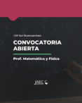 CEF San Buenaventura  / Prof. Matemática y Física