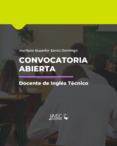 Instituto Superior Santo Domingo/ Docente de Inglés Técnico