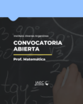 Instituto Jóvenes Argentinos / Matemática