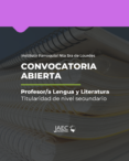 Nta Sra de Lourdes / Titularidad de Lengua y Literatura