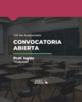 CEF San Buenaventura/ Prof. Titular de Inglés