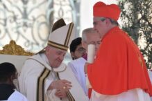 El Cardenal Rossi Miembro del dicasterio de culto