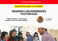 “La Identidad de una Escuela se Encarna en su Proyecto Educativo Pastoral”