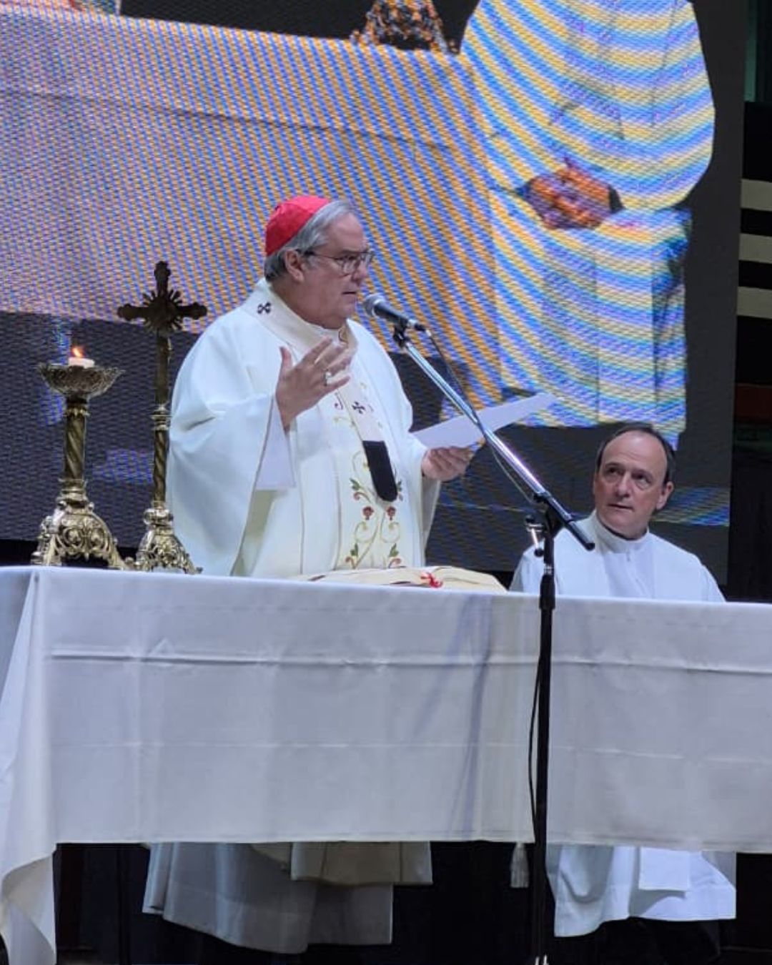 Santa Misa presidida por Monseñor Ángel Rossi
